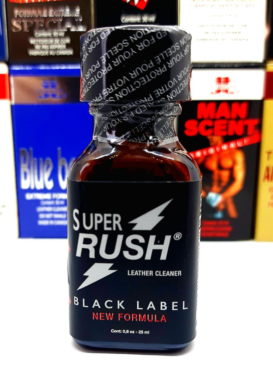Super rush black label 25ml фотобокс